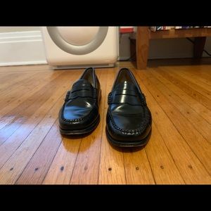 Women’s black loafers
